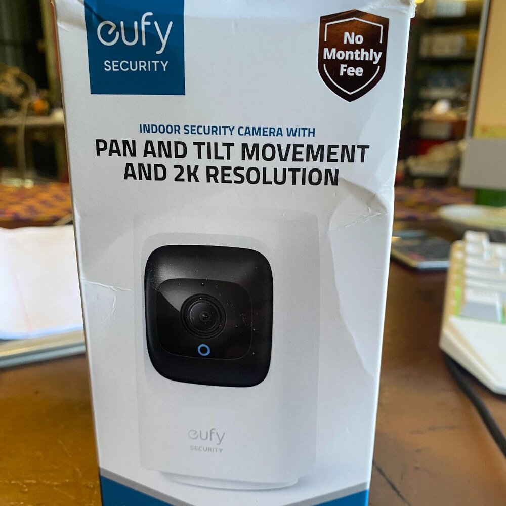 Indoor Solar-powered security camera